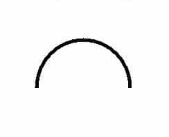 Raboesch 7,0X 9,0MM 1M Half rond buis wit kunst