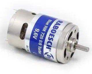raboesch Blue RM 720 turbo Brushed Motor 9.6v