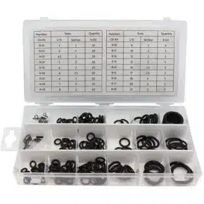 RCP-40997 Assortiment rubber O-ringen, 225 PCS