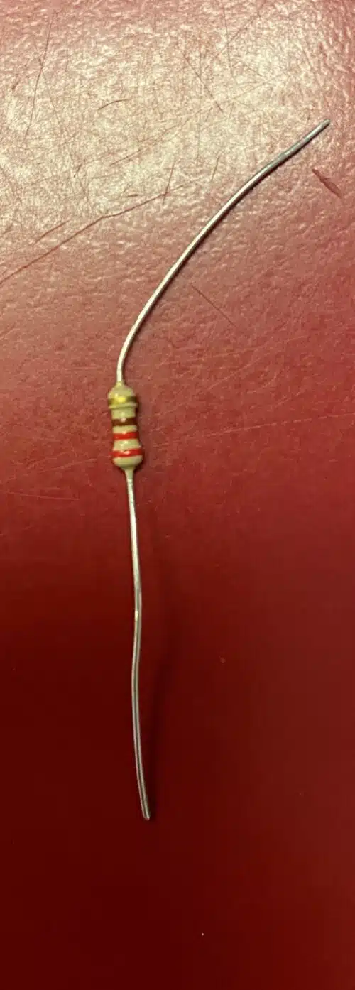 RCP-69901 SMD led wit met draad, incl. weerstanden voor 6/12/18V en schema