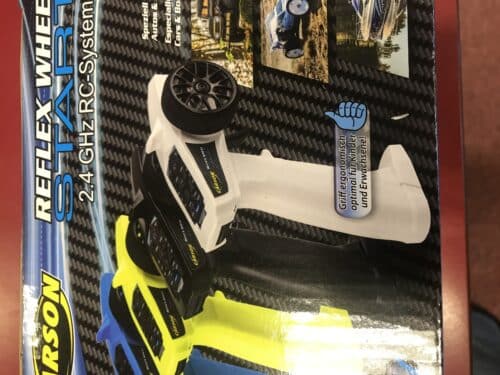 Reflex wheel start 2.4g radio zwart