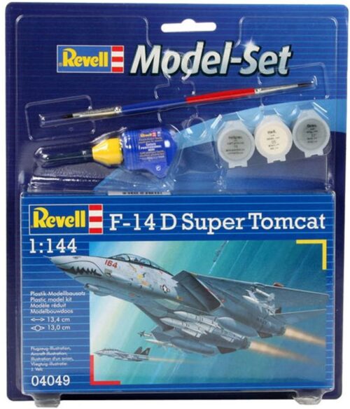 Revell 64049 F-14D Super Tomcat incl lijm verf kwastje