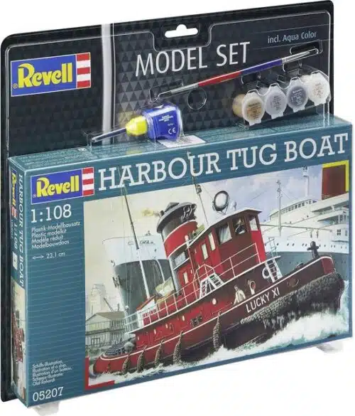 Revell 65207 Harbour tug Boat incl lijm verf kwastje