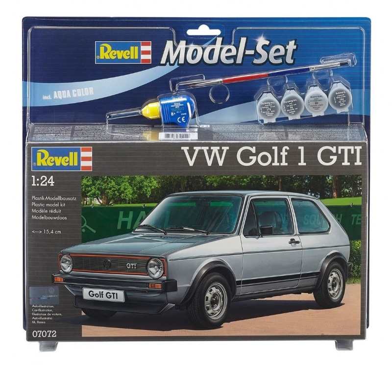 Revell 67072 VW Golf 1 GTI incl lijm verf kwastje