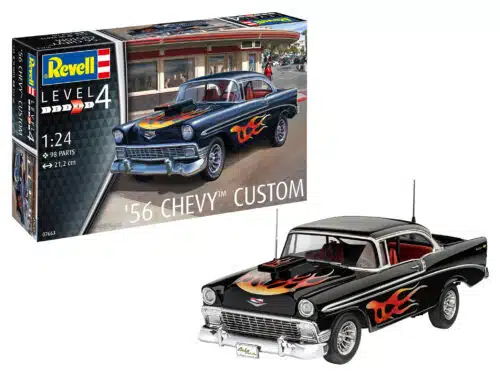 Revell 67663 56 Chevy custom incl lijm verf en kwastje