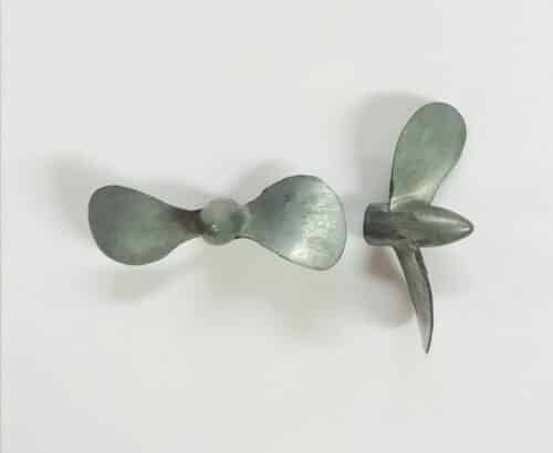 schroef aluminium 2 blads 4 mm