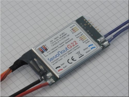SERVONAUT G22 Regelaar Speed control