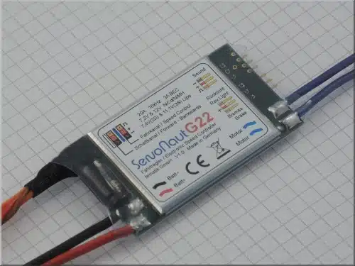 SERVONAUT G22 Regelaar Speed control
