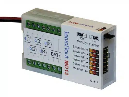 Servonaut MD12 Universeler Multi-Decoder mit Schalt und Servoausgangen