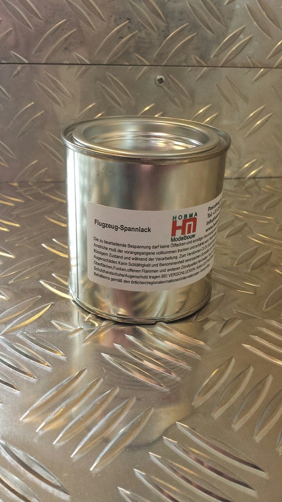 Spannlack transparent 250ml