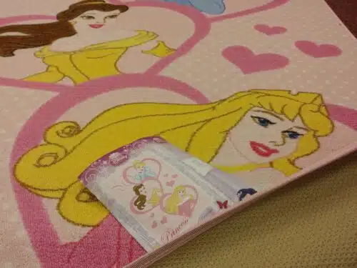 Speelkleed Prinsessen Hearts 95x133 cm