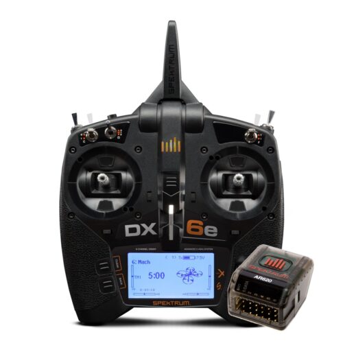 Spektrum DX6e 6 kanaals zender met AR620 ontvanger