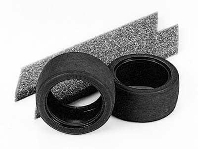 Tamiya 50547 Reifen(2) Slick mit Inneneinle