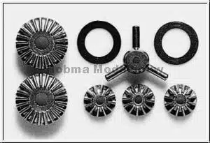 Tamiya 50602 differential bevel gear set