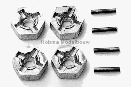 Tamiya 53056 pin type wheel adapter
