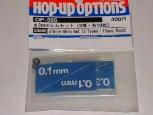 Tamiya 53585 3MM shim set ( 3 types / 10 pcs. each)