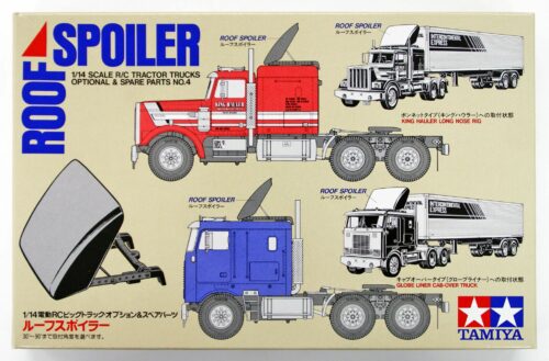 TAMIYA 56546 Truck Roof Spoiler White Edition