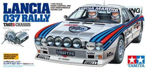 Tamiya 58654 RC Lancia 037 Rally TA-02S Kit