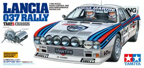 Tamiya 58654 RC Lancia 037 Rally TA-02S Kit