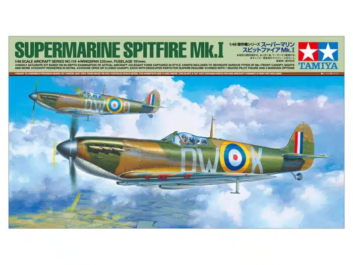 Tamiya 61119 Supermarine Spitfire Mk.I