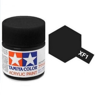 Tamiya 81301 Verf XF1 Zwart Mat