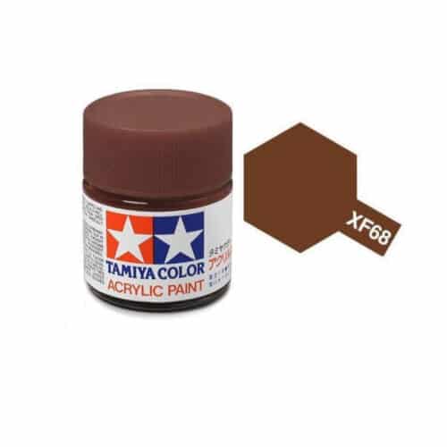 Tamiya 81368 Verf XF68 Nato Bruin mat