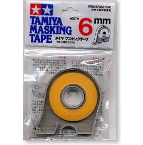 Tamiya 87030 Masking afplak Tape in houder navulbaar 6mm