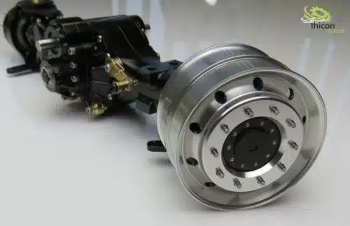 Thicon Models 60033 Brede lichtmetalen velgenset voor de vooras