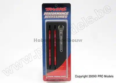 Toe links, Revo (Tubes red-anodized, 7