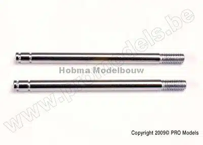 Traxxas 1664 Shock shafts, steel, chro