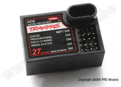 Traxxas 2216 Receiver, micro, 4-channe