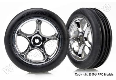 Traxxas 2471R Tires & wheels, assemble