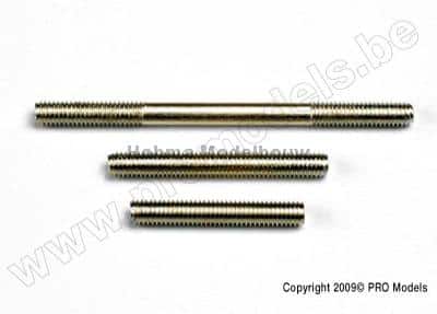 Traxxas 2537 Threaded rods (20/25/44mm