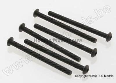 Traxxas 2592 Screws, 3x40mm button-hea