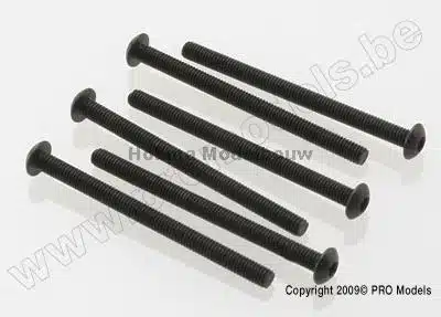 Traxxas 2592 Screws, 3x40mm button-hea