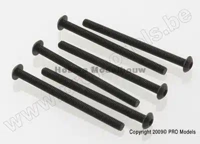 Traxxas 2592 Screws, 3x40mm button-hea