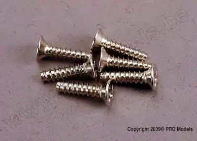 Traxxas 2648 Screws, 3x12mm countersun