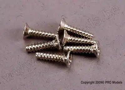 Traxxas 2648 Screws, 3x12mm countersun