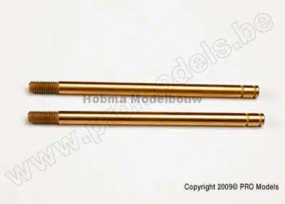Traxxas 2656T Shock shafts, hardened s