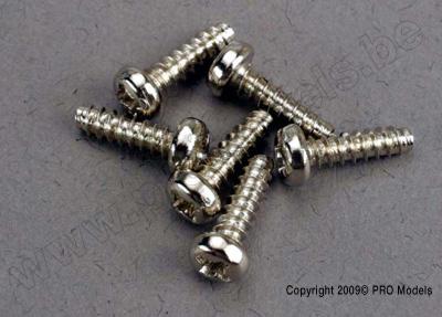Traxxas 2675 Screws, 3x10mm roundhead