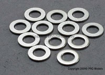 Traxxas 2746 Washers, 3x6mm metal (12)
