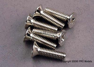 Traxxas 3167 Screws, 4x15mm countersun