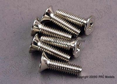 Traxxas 3167 Screws, 4x15mm countersun