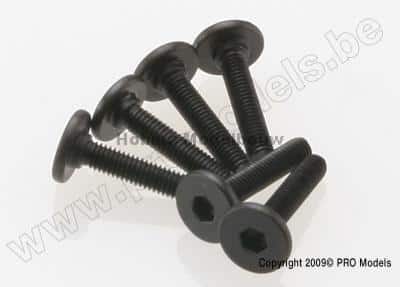 Traxxas 3646 Screws, 3x15mm flat-head