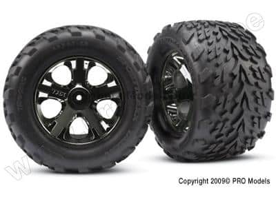 Traxxas 3669A Tires & wheels, assemble
