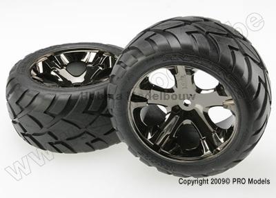 Traxxas 3773A Tires & wheels, assemble