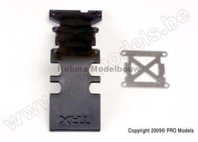 Traxxas 4938 Skidplate, rear plastic