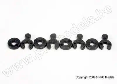 Traxxas 5134 Caster spacers (4)/ shims