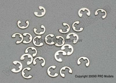 Traxxas 5150 E-clips, 2mm (24)