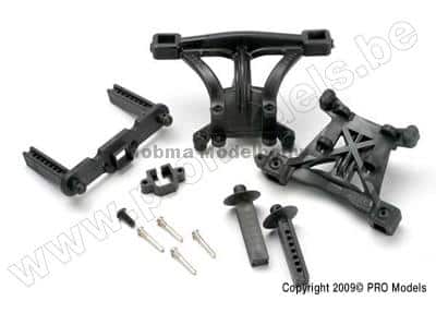 Traxxas 5314 Body mounts front & rear body mount